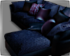 Blue Swag Couch