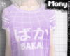 x Baka - Top Purple
