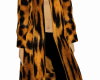 Men' Long Leopard Fur