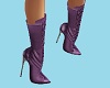 Chloe L Set Boots Purple