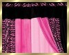 Pink&Black Curtains