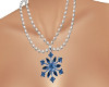 Blue Tiara necklace