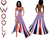 4th of july GOWN