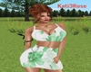 Green Floral Mini Z