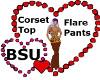 BSU Corset Flares Outfit