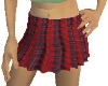 red-plaid skirt