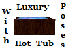 Luxury Hot Tub W/Poses