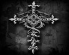 Gothic Cross sticker