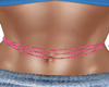 Pink Belly Chains