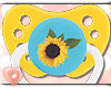 💗 Kids Sunflower Paci