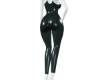 VF teal chrome bodysuit