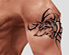 Wolf Tribal Arm Tattoo
