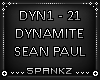 Dynamite - Sean Paul