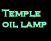 Temple oil lamp