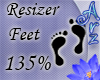 [Arz]Feet Resizer 135%