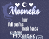 Mooneko Shop Poster