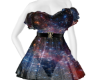 Sheer Galaxy Dress
