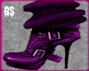 GS~Stylish Purple Boots
