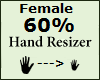 Hand Scaler 60% Female