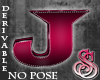 Pink Letter J No Pose