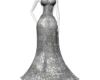 Silver Sparkle NYE Dress