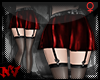 ✚Pleated Satin R-Skirt