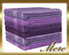 Purple Folded Towels