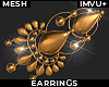 ! jewelled earrings DRV.