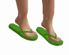 MF Flip-Flops Green