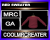 RED SWEATER