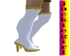 white gold boot