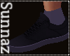 (S1)Black Purple Shoe
