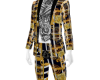 *VERS@CE Black/Gold Suit