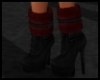 Black & Red Boot