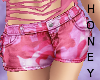 *h* Camo Shorts Pink