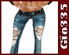 [Gio]DISTRESSED JEANS