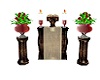 Country Red Rose Podium