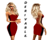derivable red dress,