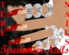 ValentineGoldheart Nails