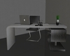 Gray animated desk