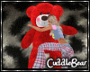 Cuddle Bear - Red