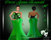 Corset Gown Emerald Xtra