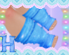 MEW blue galaxy kid sock