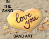 SAND ART LOVE YOU