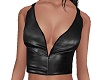 Black Leather Vest