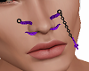 Purple Nose Cross Chain