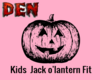 Kids  Jack o'lantern Fit