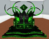Toxic Green Rave Throne