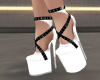 Rubi White Heels