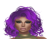 Purple silky curls